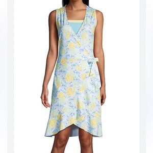 Lands' End Cover-up Wrap Dress